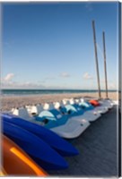 Framed Cuba, Varadero, Varadero Beach, sailboats