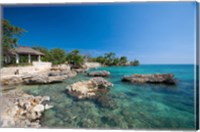 Framed Bluefields, Jamaica Southwest Coast