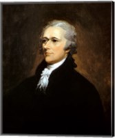 Framed Founding Father Alexander Hamilton