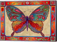 Framed Mosaic Butterfly