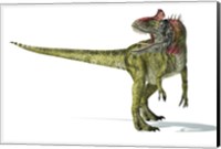 Framed Cryolophosaurus Dinosaur