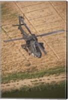 Framed AH-64D Apache
