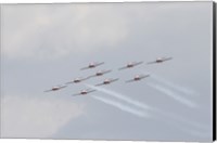 Framed Snowbirds 431 Royal Canadian Air Force