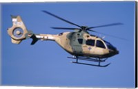 Framed Eurocopter EC-635 helicopter