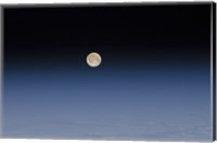 Framed Atmosphere of the Moon and Earth