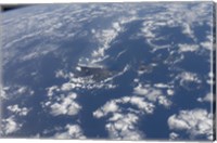 Framed Hawaiian Islands as seen from the International Space Station