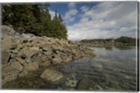 Framed Dicebox Island, Pacific Rim NP, British Columbia