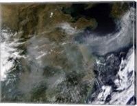 Framed Haze across the North China Plain