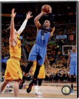 Framed Russell Westbrook 2014-15 Action
