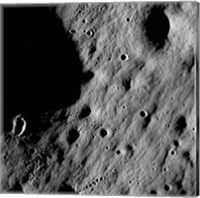 Framed Cratered Regions near the Moon's Mare Nubium Region