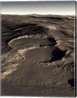Framed Three Craters in the Eastern Hellas Region of Mars