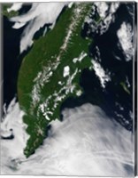Framed Russia's Kamchatka Peninsula