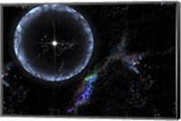 Framed Neutron Star SGR 1806-20 Producing a Gamma Ray Flare