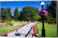 Framed Gardens at Governor's House Victoria, British Columbia, Canada