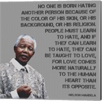 Framed No One - Nelson Mandela Quote