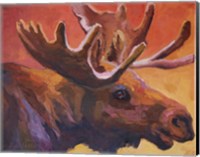 Framed Milton the Moose