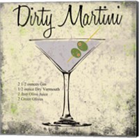 Framed 'Dirty Martini' border=