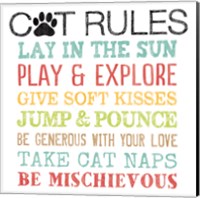 Framed Cat Rules
