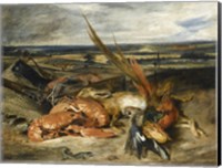 Framed Still Life with Lobster, 1827