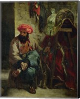 Framed Turk with Saddle