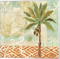 Framed Spice Palms II