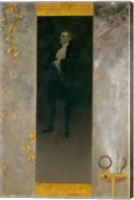 Framed Actor Josef Lewinsky As Carlos In Goethe'S ""Clavigo"", 1895
