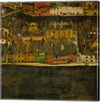 Framed Die Kleine Stadt (II), 1912-1913