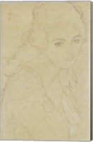 Framed Study For The Painting ""Portrait Ria Munk III"", 1917-1918