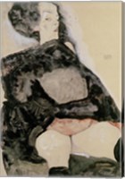 Framed Woman In Black, 1911
