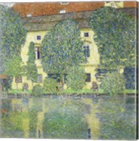 Framed Schloss Kammer Am Attersee Iii (Wasserschloss), 1910