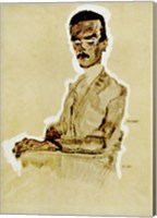 Framed Portrait of Eduard Kosmack Seated, 1910