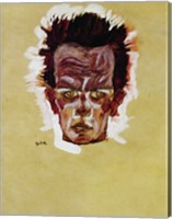 Framed Self-Portrait (Head), 1910