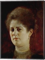 Framed Portrait of a Lady (Perhaps Mrs.  Heymann)