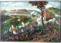 Framed Battle of Missionary Ridge