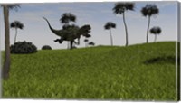Framed Yangchuanosaurus Running