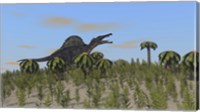 Framed Spinosaurus