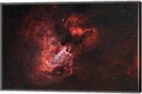 Framed M17, The Omega Nebula