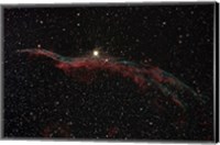 Framed NGC 6960, The Western Veil Nebula