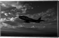 Framed F-86F Sabre