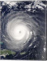 Framed Hurricane Isabel