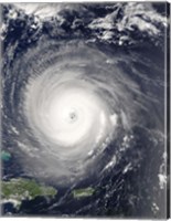 Framed Hurricane Isabel