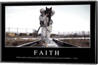 Framed Faith: Inspirational Quote and Motivational Poster