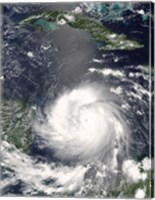 Framed Hurricane Felix