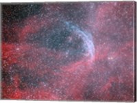 Framed WR 134, a Wolf-Rayet Star