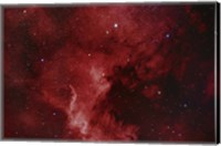 Framed NGC 7000, The North America Nebula