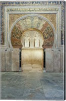 Framed Catedral Mosque of Cordoba, Interior, Cordoba, Andalucia, Spain