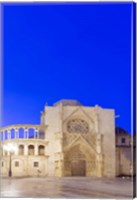 Framed Valencia Cathedral at Dawn, Valencia, Spain