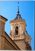 Framed Spain, Granada Bell tower of the Church of San Justo y Pastor