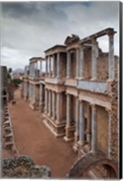 Framed Spain, Extremadura, Badajoz, Merida, Roman Theater