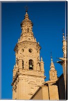 Framed Cathedral of Santa Maria de la Redonda, Logrono, Spain